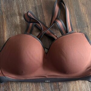 VSX Chestnut Brown Strappy Sports Bra